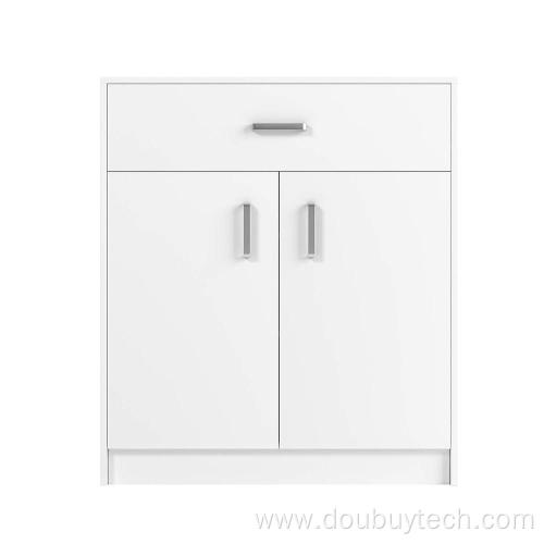 2 Doors 1 Drawer Ventilation Wooden Shoe Cabinet